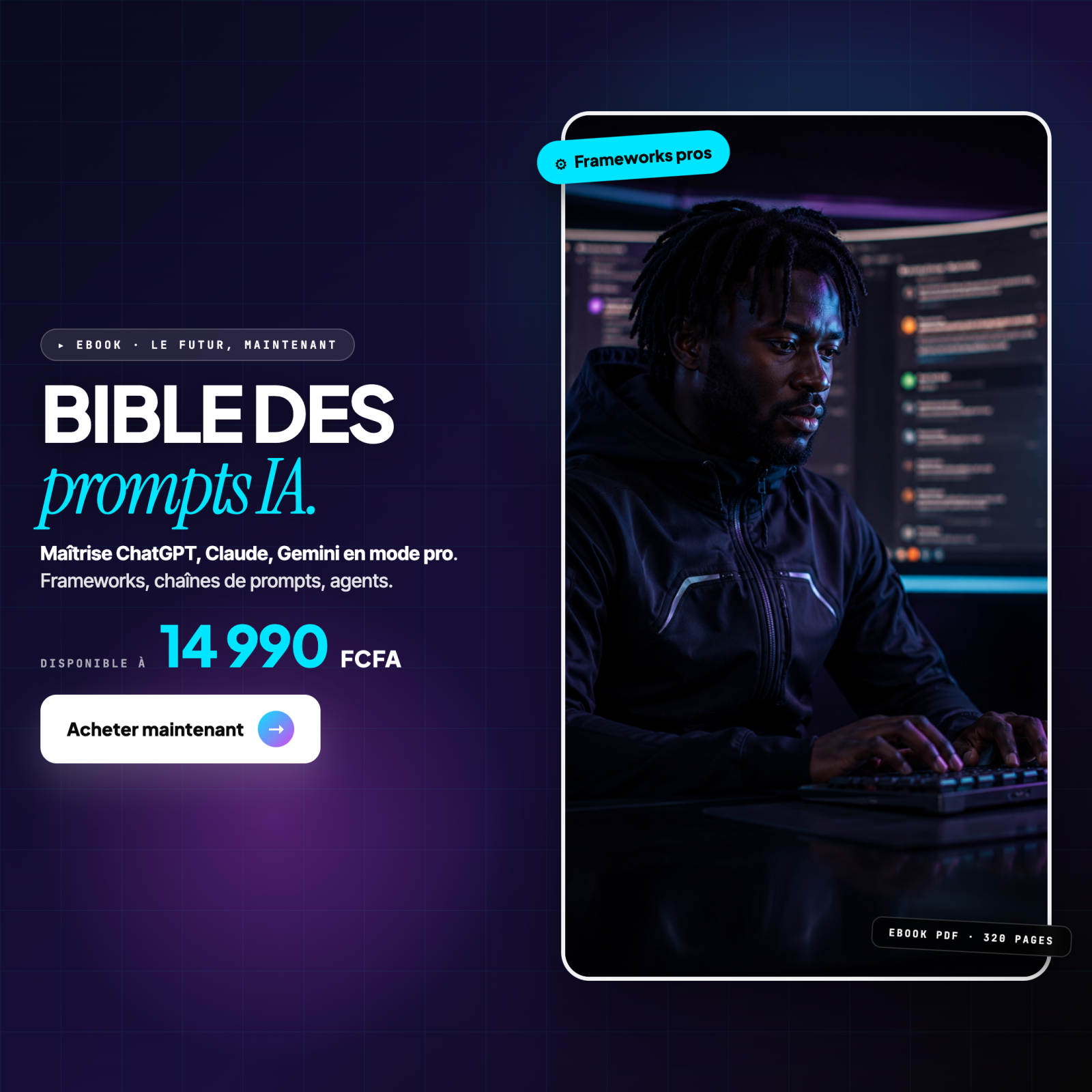 Bible des prompts pourentrepreneurs francophones