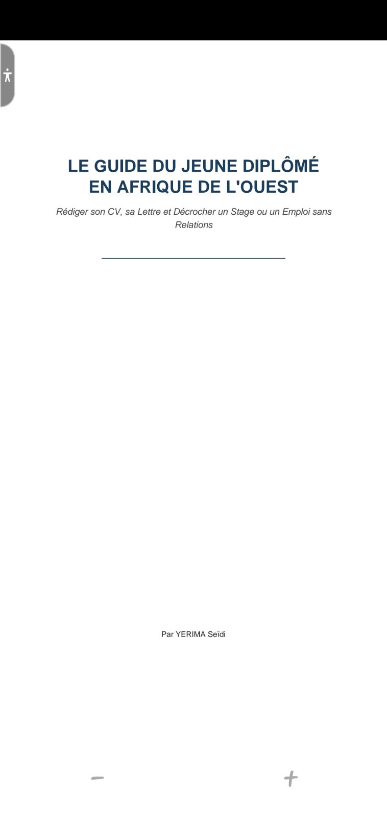La méthode pas à pas pour rédiger un CV percutant, une lettre moderne et forcer les portes des entreprises en Afrique de l'Ouest, même sans expérience ni réseau.