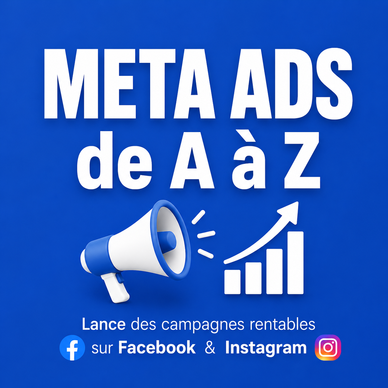 Meta Ads de A à Z : Lance des Campagnes Rentables sur Facebook & Instagram