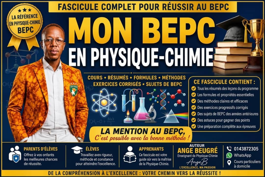 mon BEPC En physique-chimie
