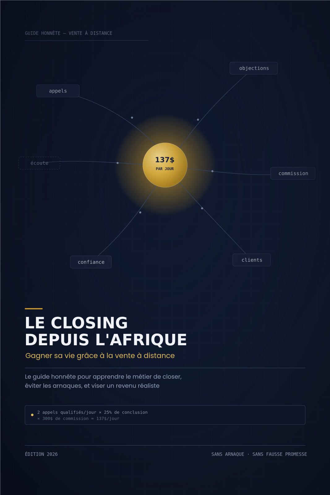 Le closing depuis l'Afrique - Gagner sa vie grâce à la vente à distance