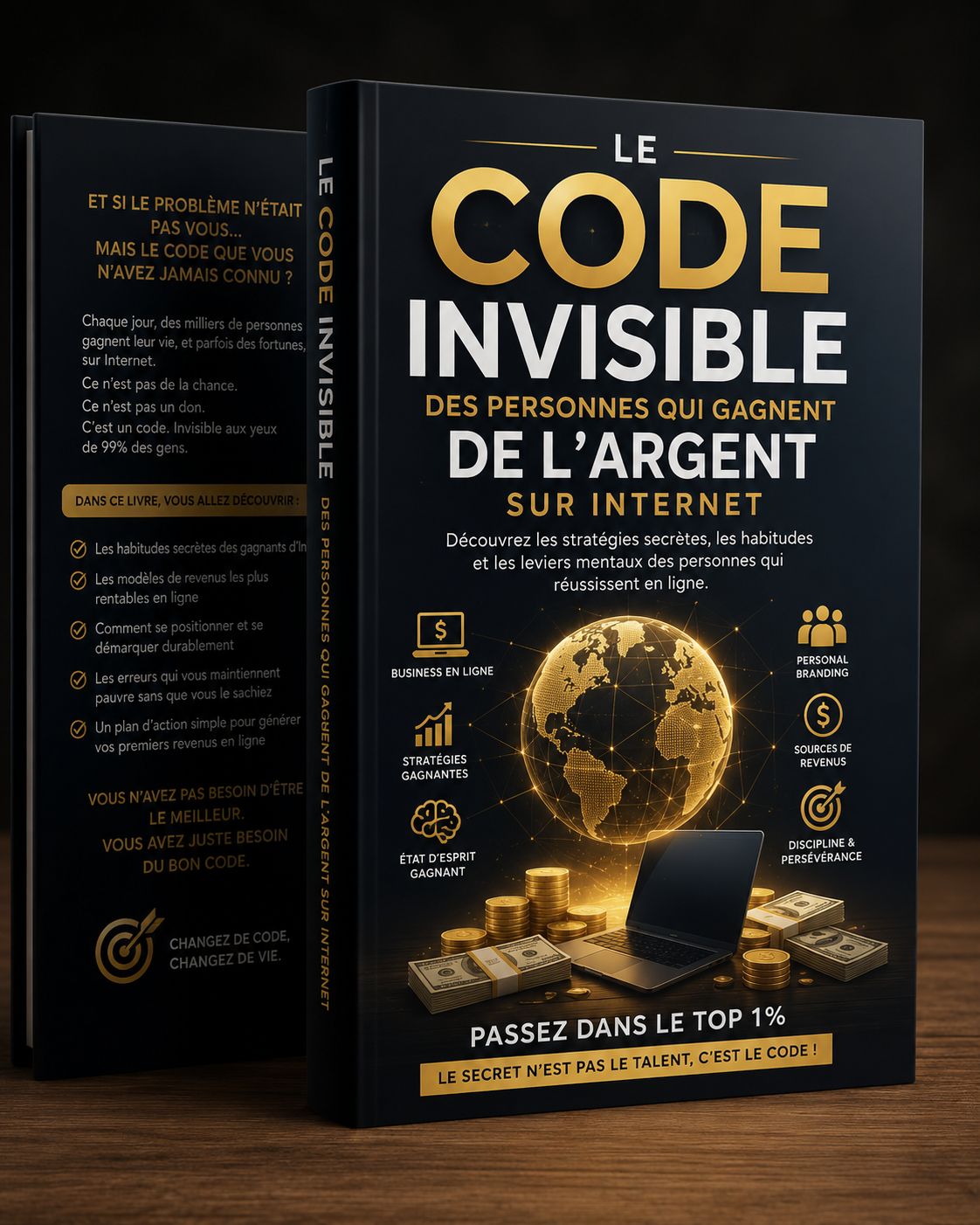 Le code invisible des personnes qui gagnent de l'argent sur internet