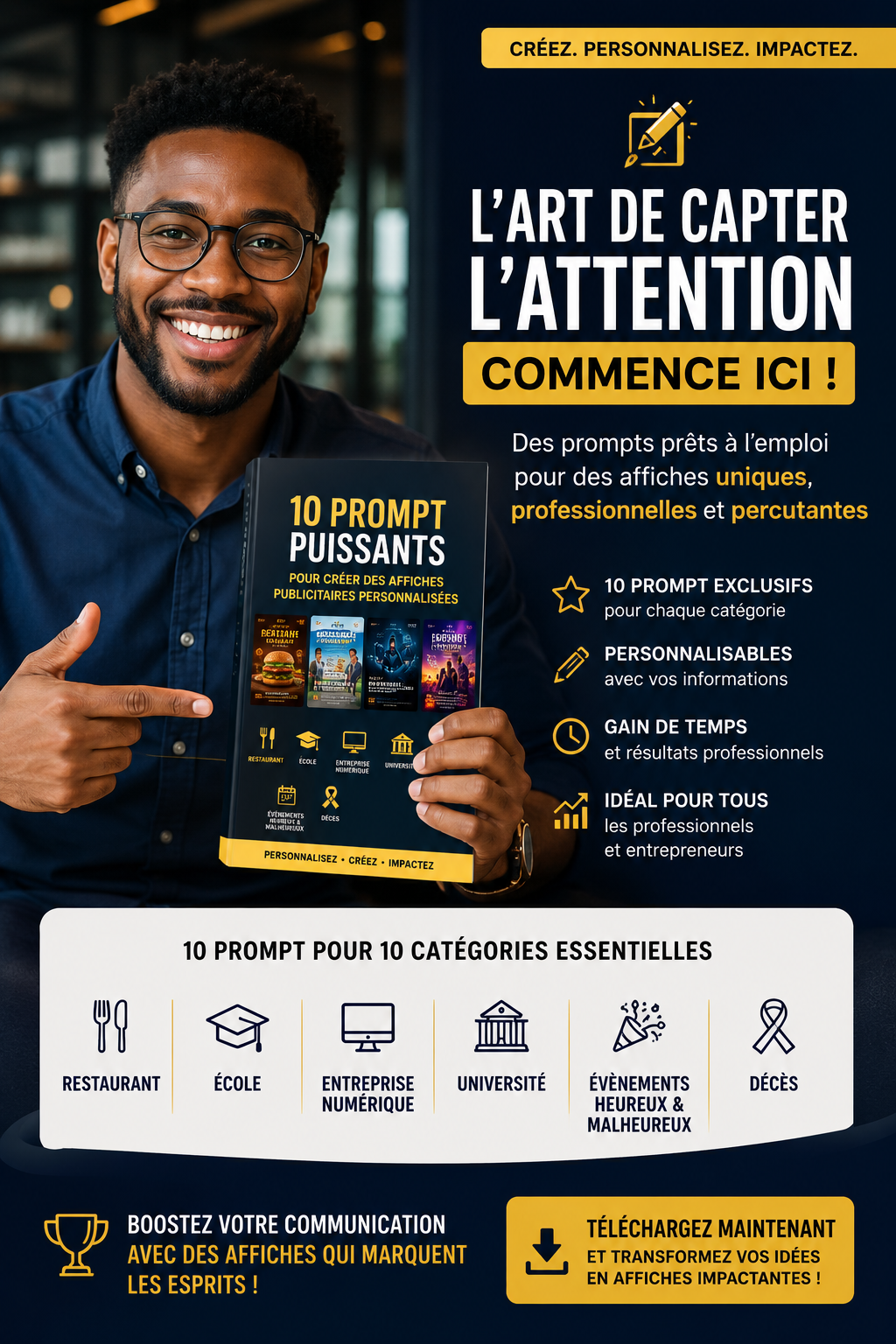 50 prompt pour affiche IA