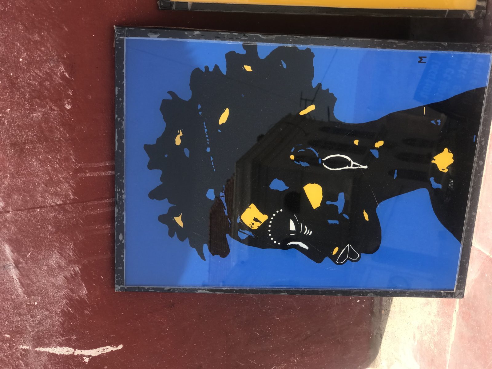 Peinture sous-verre