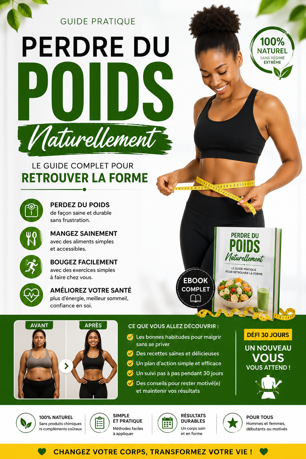 Guide pratique pour perdre du poids naturellement