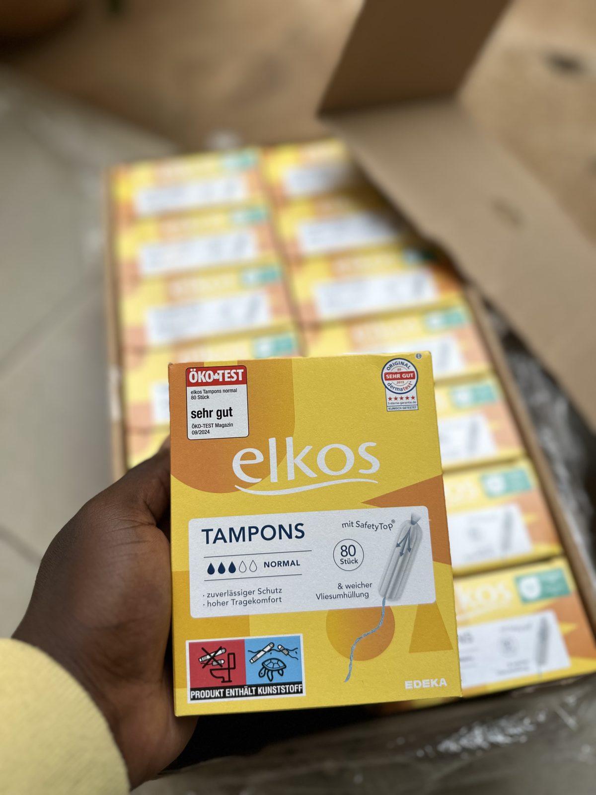 Tampons hygiéniques