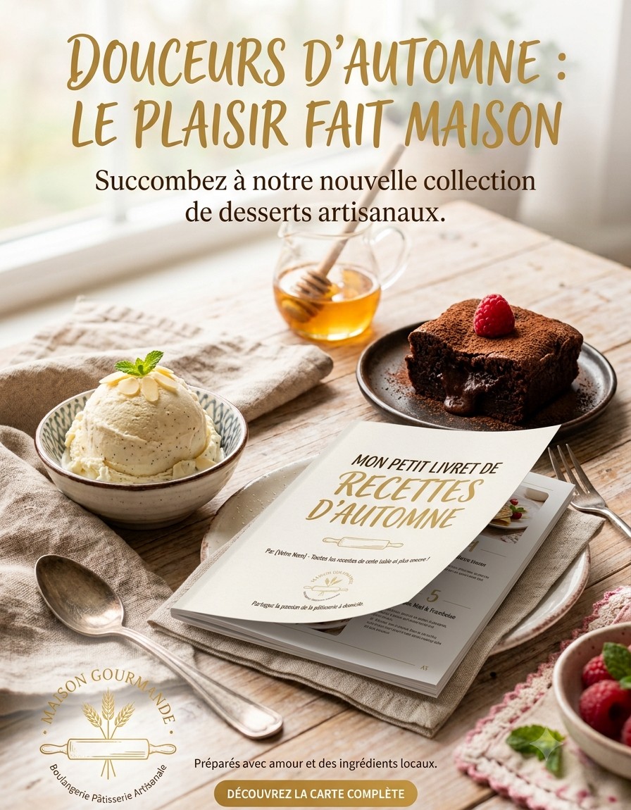 10 Recettes Gourmandes de Desserts fait Maison
