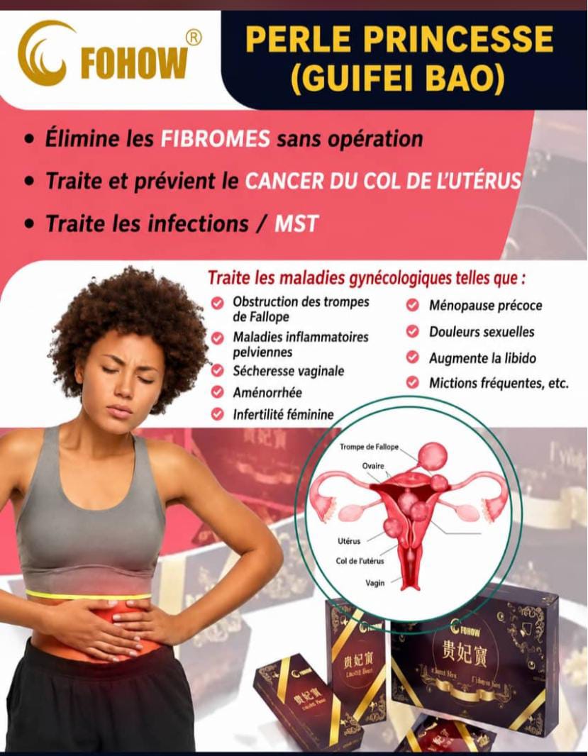 FOHOW Perle Princesse (Guifei Bao) – Complément alimentaire à base de plantes pour le bien-être féminin