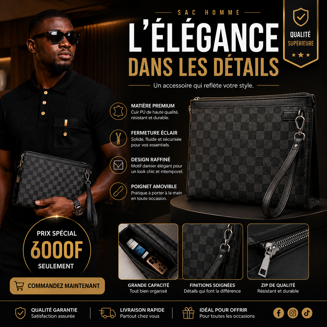 L'accessoire qui complète votre élégance.