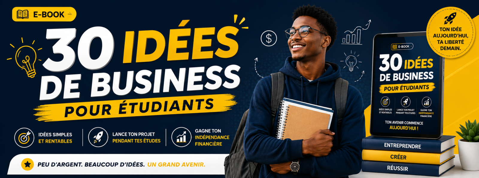 30 Idées 💡 de business pour étudiants