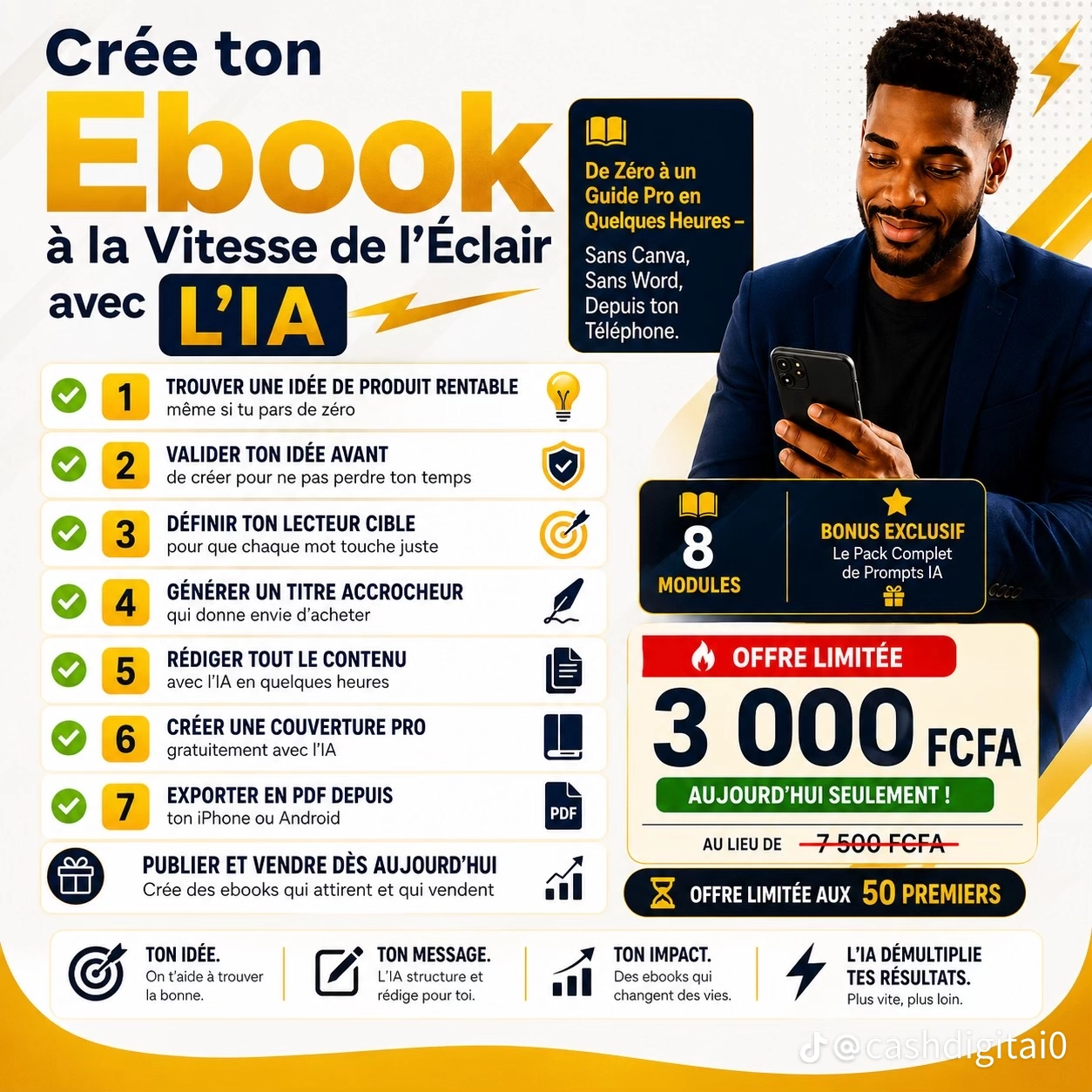 Formation de création des produits digitaux