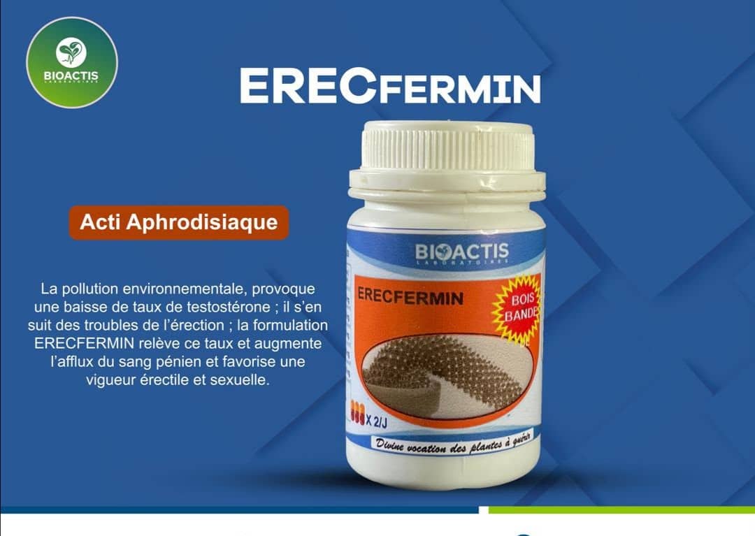 Erecfermin, votre allié pour le bien-être masculin.