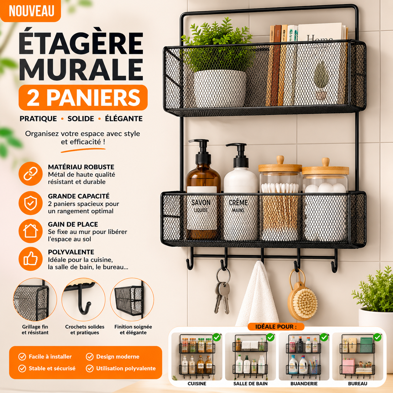 Optimisez votre espace avec élégance