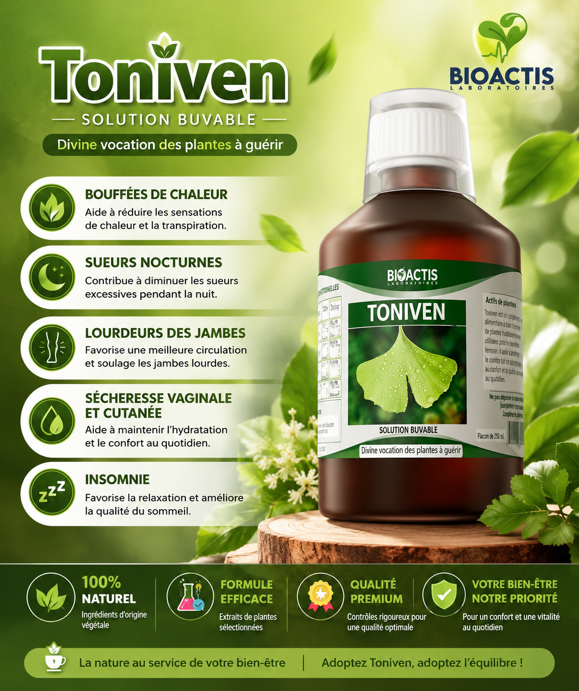 Toniven, le bien-être féminin au naturel.