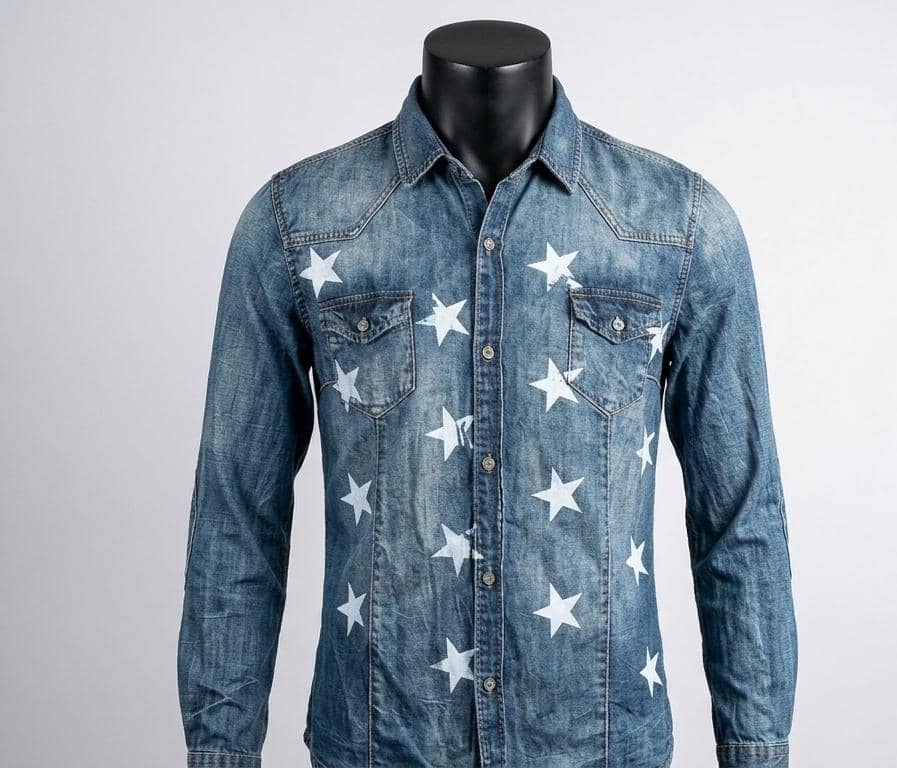 Chemises en jean  homme