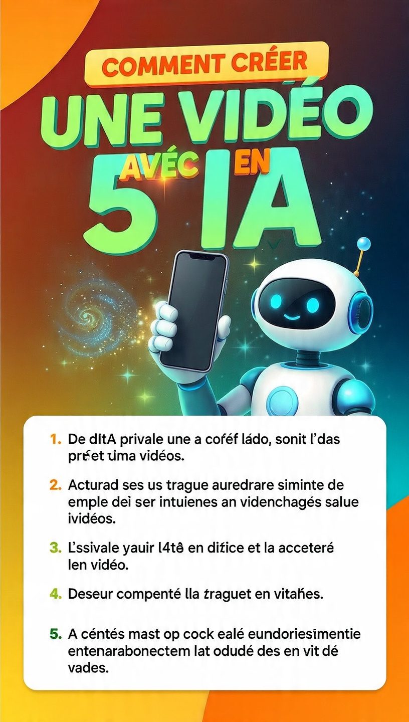 Création d' une vidéo avec IA