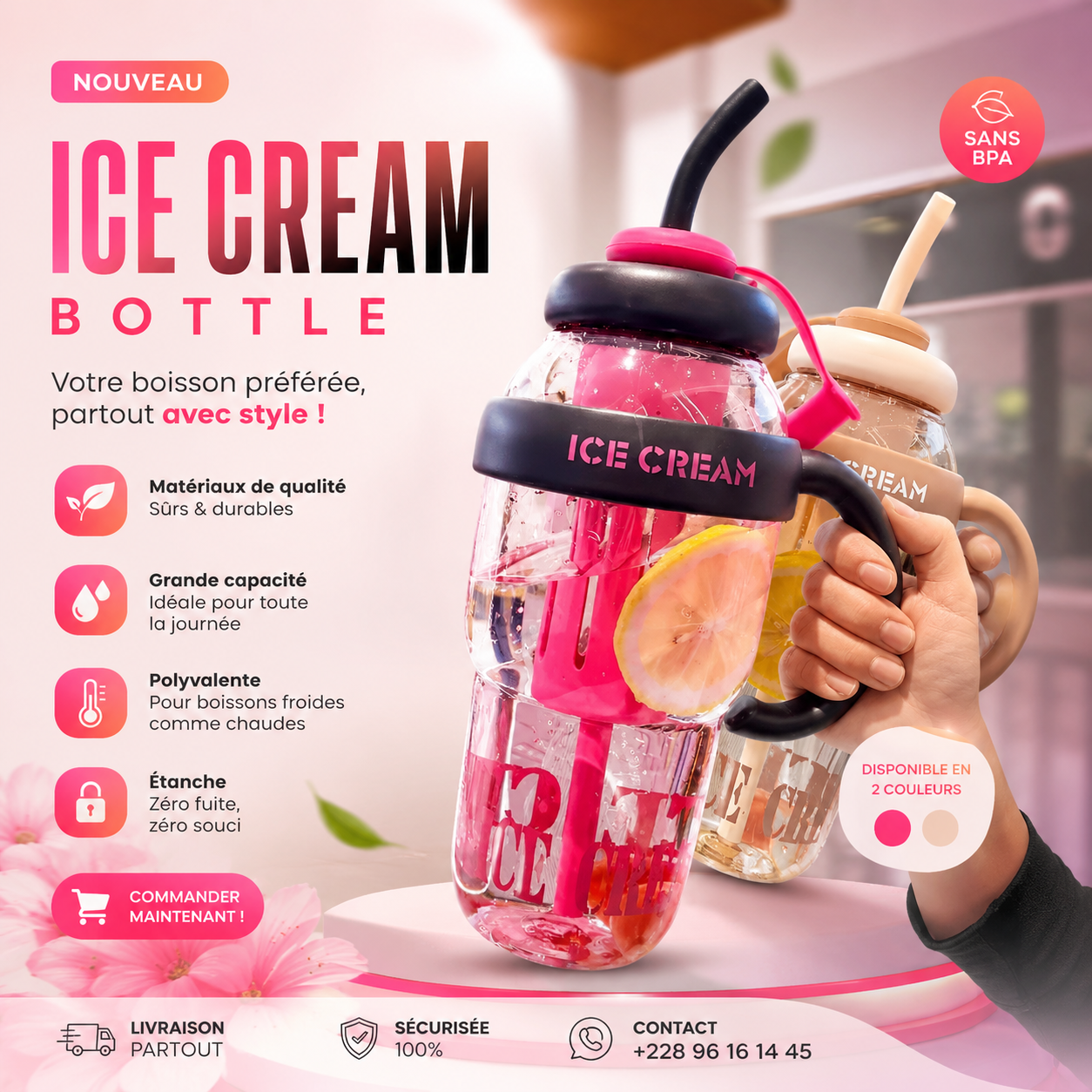 Hydratez-vous avec style