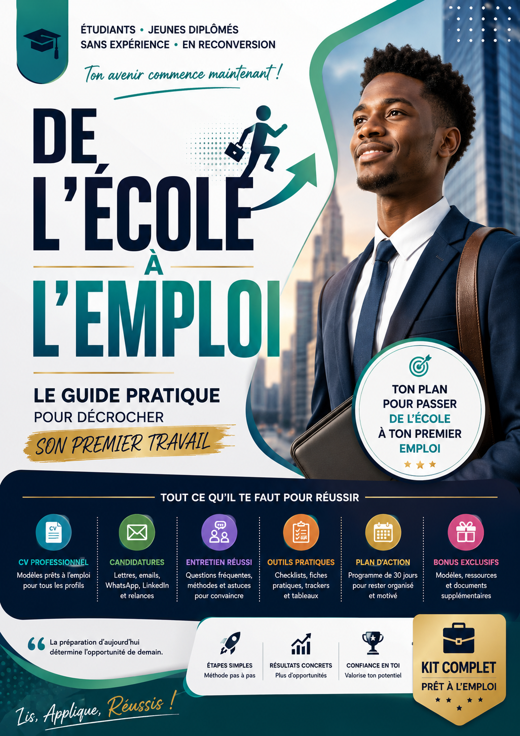 DE L’ÉCOLE À L’EMPLOI