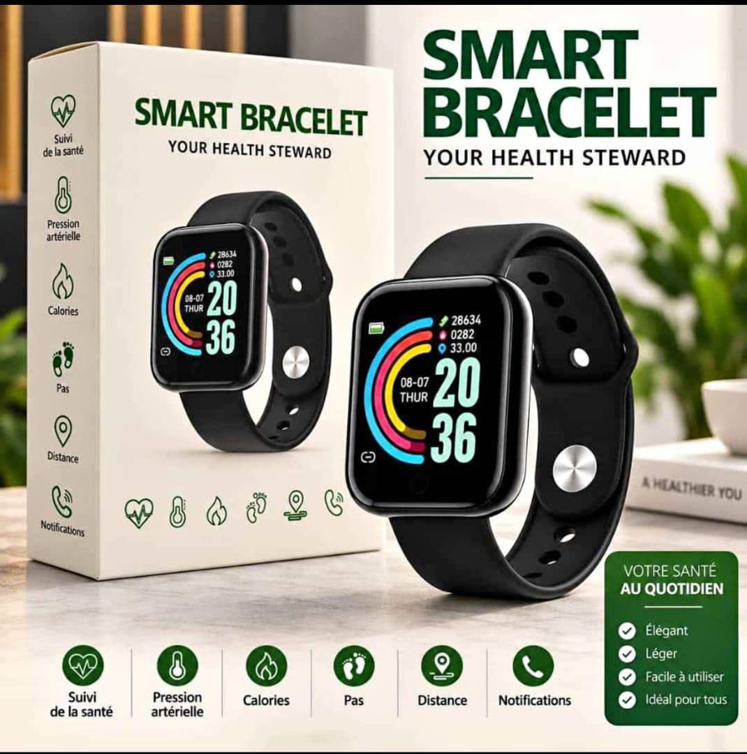 Smart Bracelet, votre santé au quotidien à portée de poignet